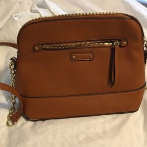 Brown crossbody purse
